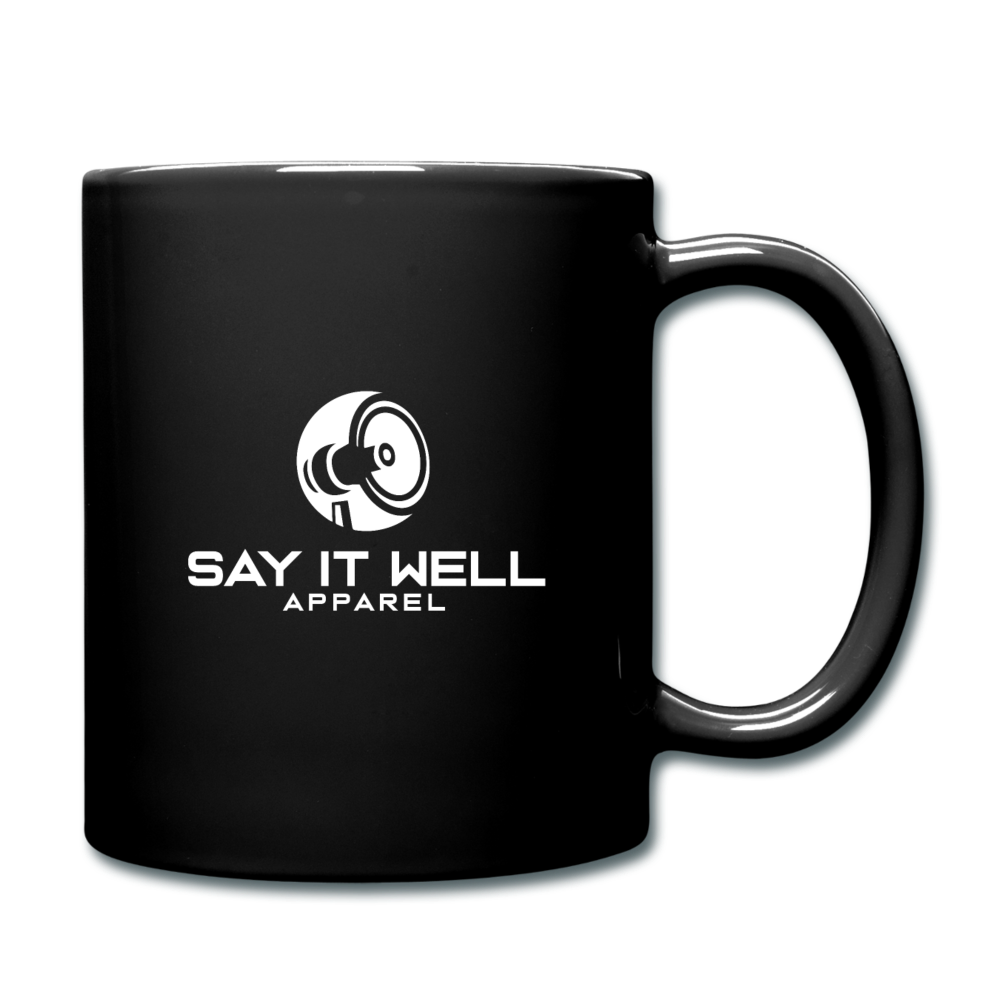 Say It Well Logo Coffee/Tea Mug - black