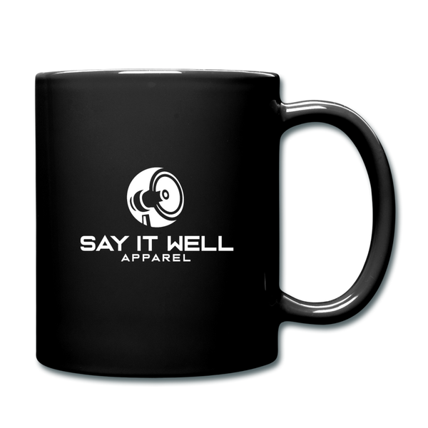 Say It Well Logo Coffee/Tea Mug - black