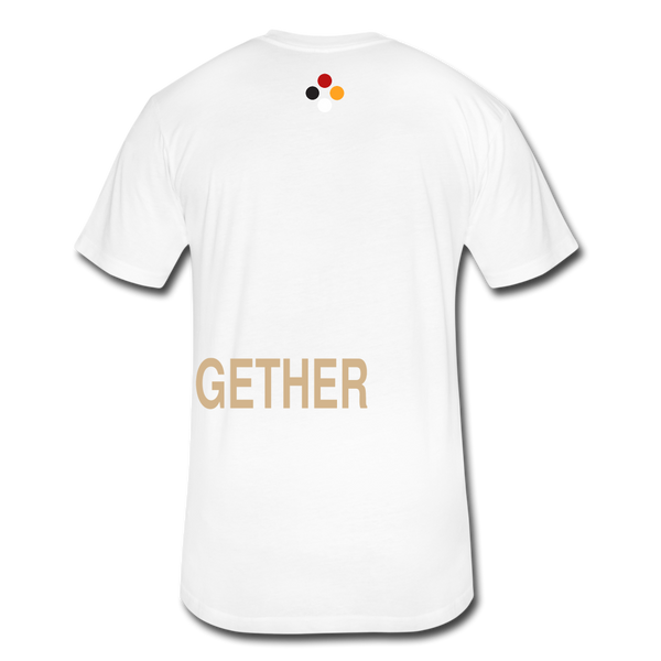 Together T-Shirt (Continuous font-Tan) - white