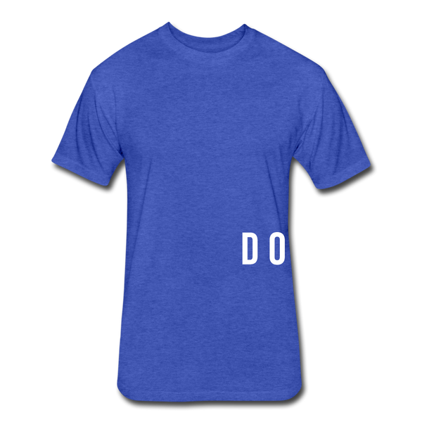 Do Something - T-shirt (wht font) - heather royal