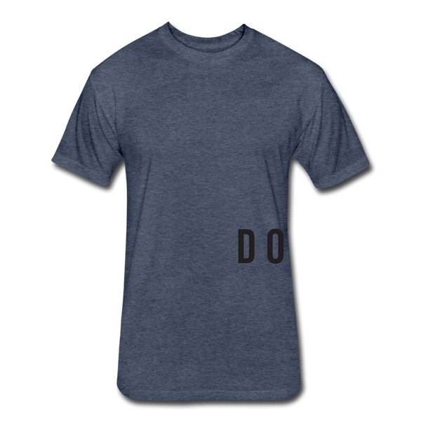 Do Something T-shirt (blk font) - heather navy