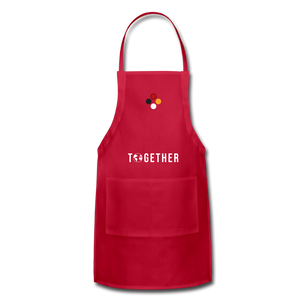 TOGETHER Apron - red