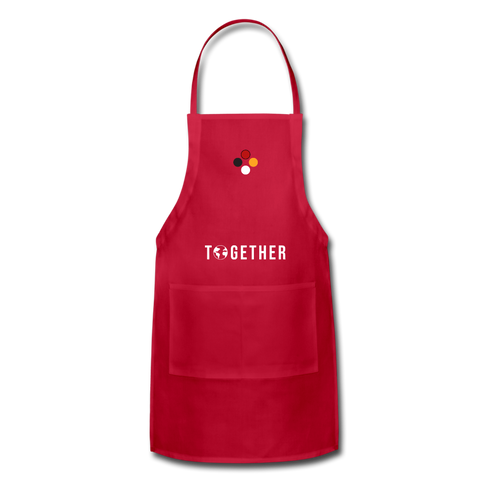 TOGETHER Apron - red