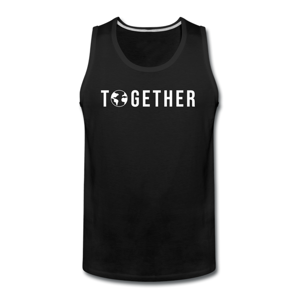 TOGETHER - WE WIN - Men’s Premium Tank - black