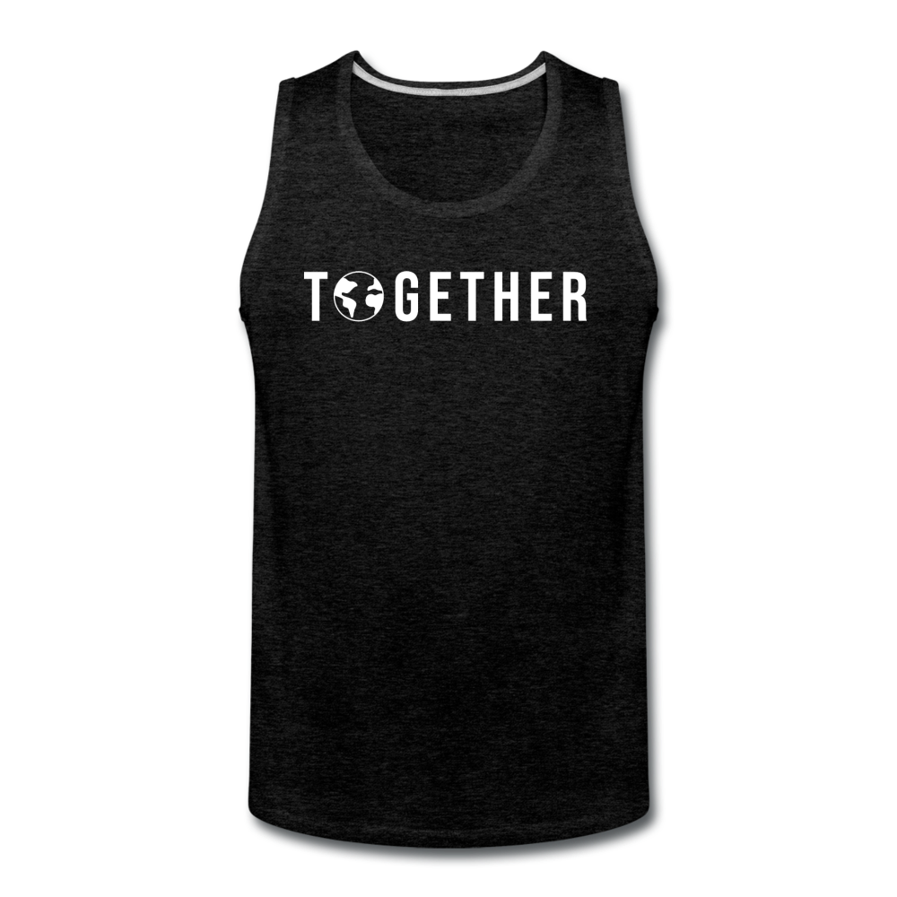 TOGETHER - WE WIN - Men’s Premium Tank - charcoal gray