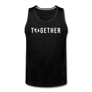 TOGETHER - WE WIN - Men’s Premium Tank - charcoal gray