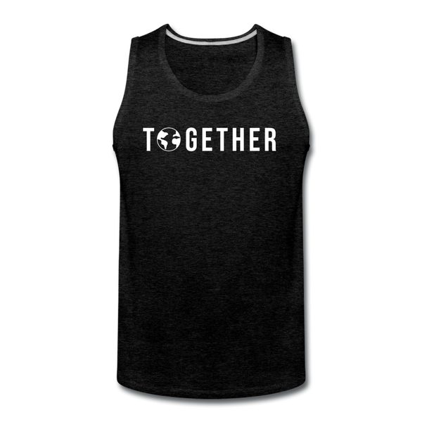 TOGETHER - WE WIN - Men’s Premium Tank - charcoal gray