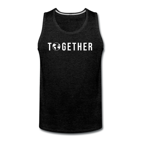 TOGETHER - WE WIN - Men’s Premium Tank - charcoal gray