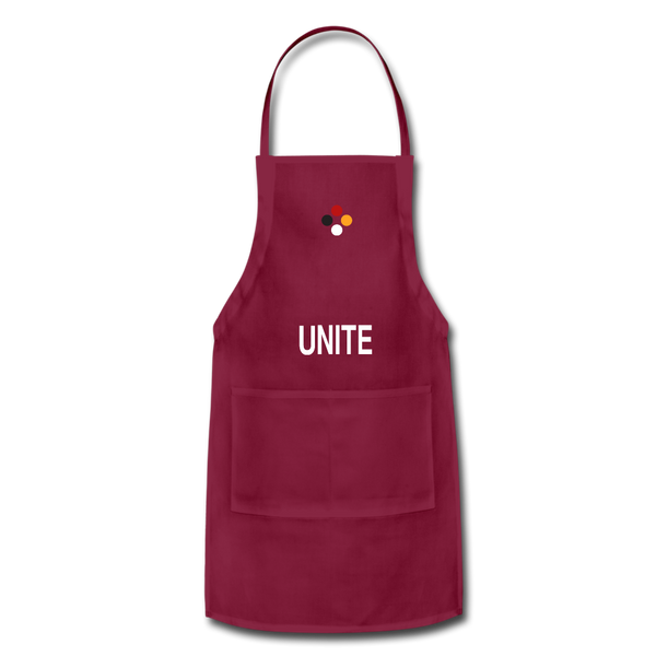 Adjustable Apron - burgundy