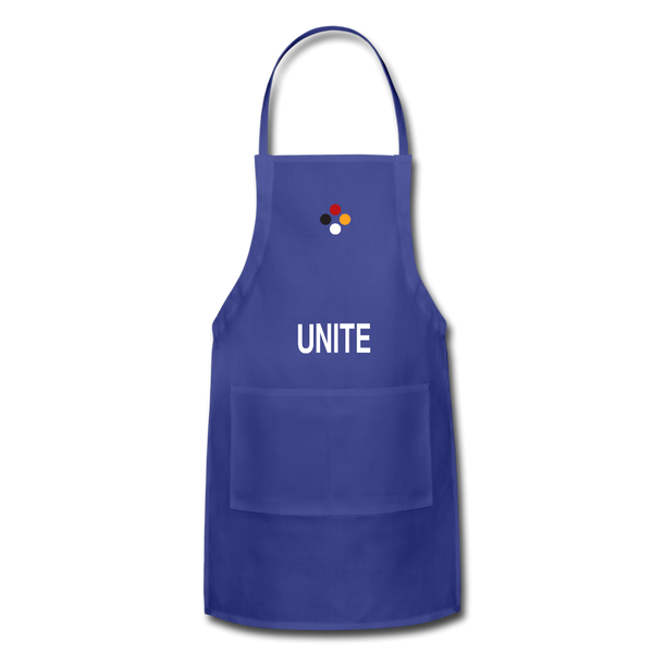 Adjustable Apron - royal blue