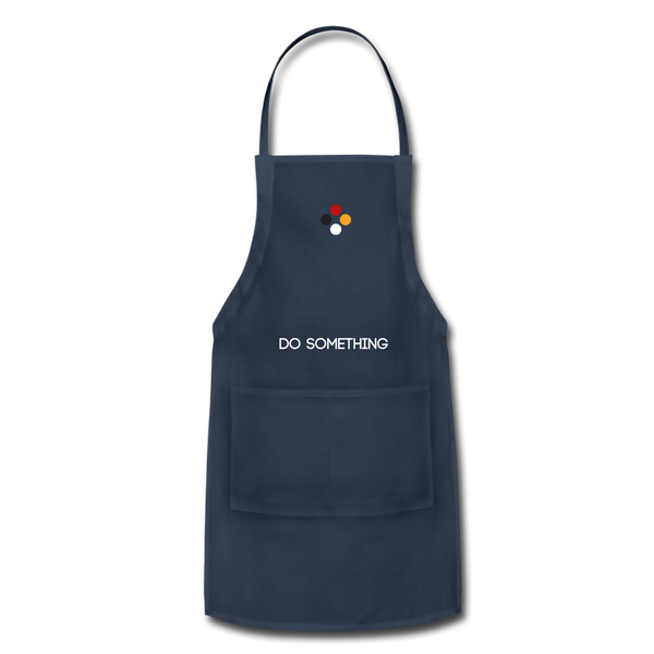 DO SOMETHING Apron - navy