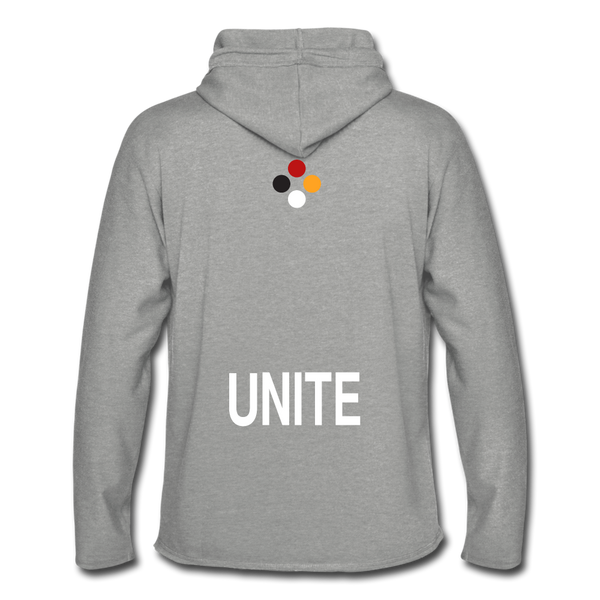 UNITE Lightweight Terry Hoodie - heather gray