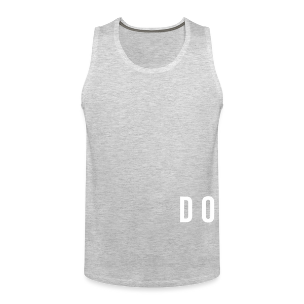 DO SOMETHING  - Men’s Premium Tank - heather gray