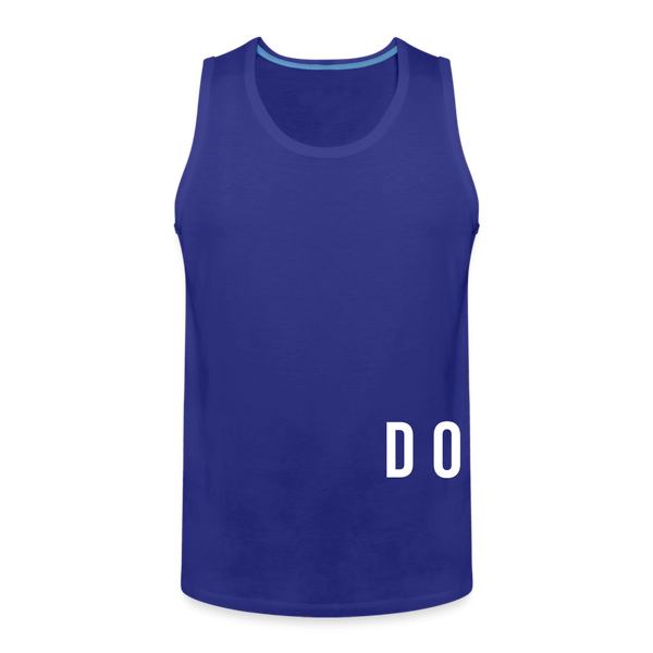 DO SOMETHING  - Men’s Premium Tank - royal blue