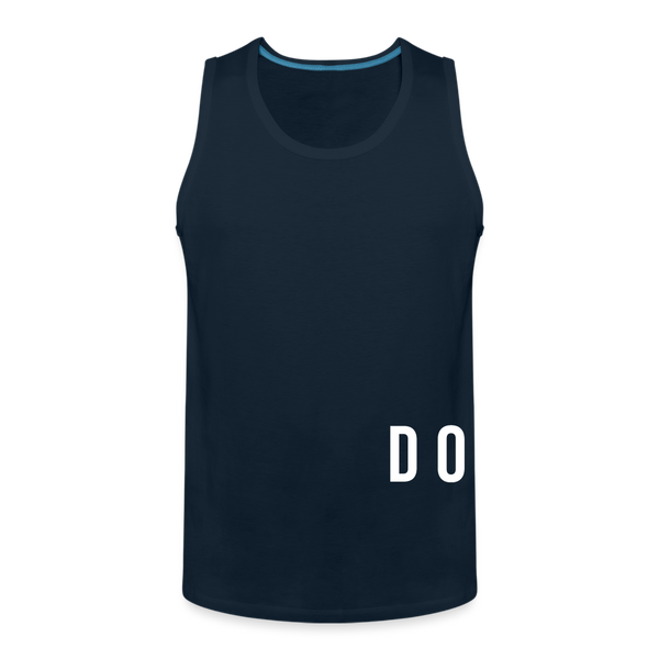 DO SOMETHING  - Men’s Premium Tank - deep navy